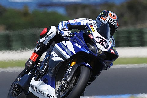 Melandri ist angekommen: Immer aufs Podium