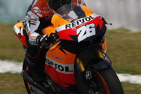 Pedrosa am ersten Katar-Testtag vorn: Überraschung: Aoyama auf Rang drei