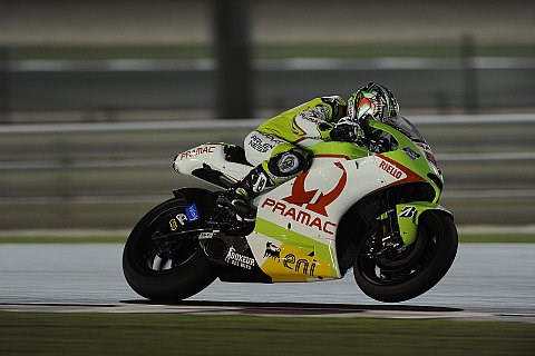 Bizarres 3. Training sieht Capirossi vorne: Tanz auf der Rasierklinge