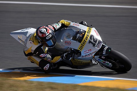 Lüthi führt 1. Moto2-Training in Barcelona an: Bradl beim Auftakt Vierter