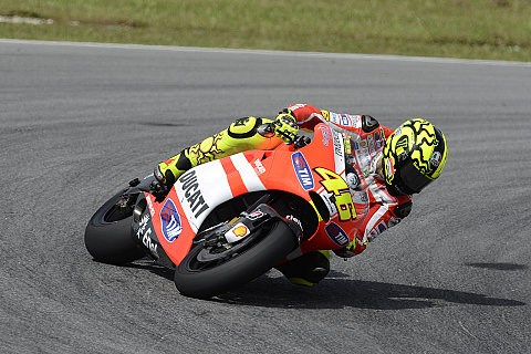 Rossi hätte mehr Trainingszeit gebraucht: Das Wetter war keine Hilfe