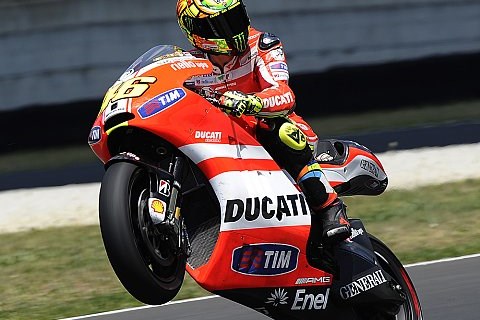 Rossi hoch motiviert: Updates für Ducati in Assen