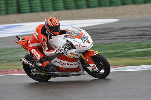 Bradl zum sechsten Mal von Pole: Regen bremst Moto2-Qualifying ein