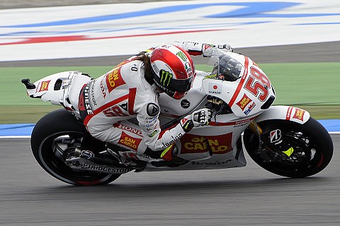 Lorenzo und Pedrosa hinter Simoncelli: Simoncelli erneut Schnellster im zweiten Training