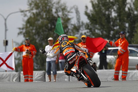 Marquez und Bradl sprechen über Misano-Rennen: Zur rechten Zeit riskiert