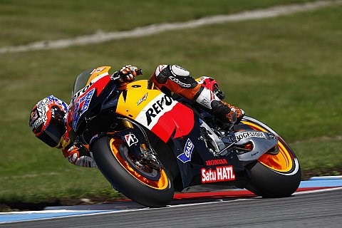 Stockender Auftakt für Casey Stoner: Zu wenig Streckenzeit
