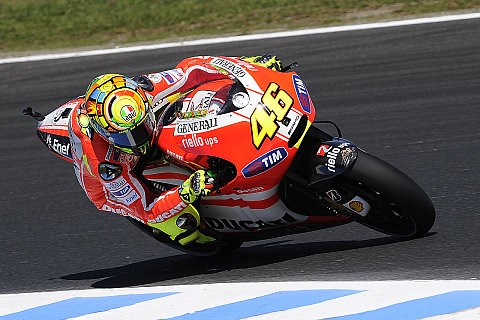 Rossi tat schwaches Qualifying leid: Letzte Hoffnung Warm-Up