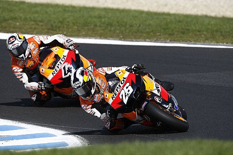 Pedrosa mit klarer Bestzeit bei Malaysia-Auftakt: Honda mit Vierfach-Führung