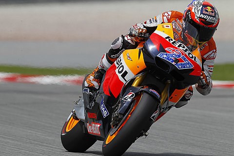 Stoner im Warm-Up vor Pedrosa: Sonntagmorgen bringt Führungswechsel