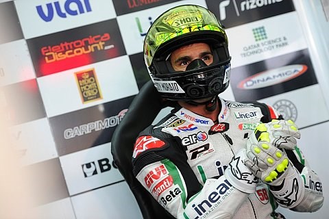 Elias und Terol 2012 für Aspar in Moto2: Von oben runter und umgekehrt