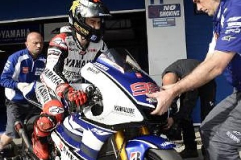 Ein Spies Training für die Tonne: Spitzenplatz für Jorge Lorenzo