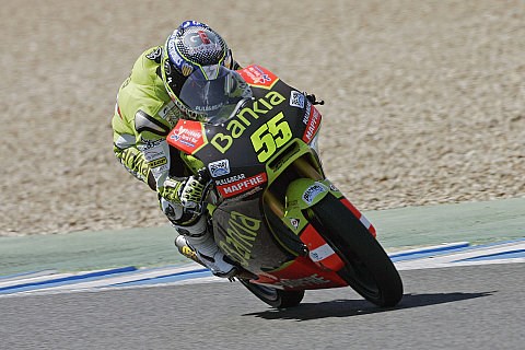 Fenati Schnellster bei Jerez-Auftakt: Faubel stürzt schwer