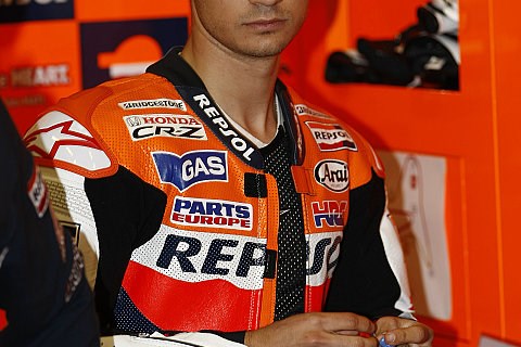 Pedrosa mit Rang drei zufrieden: Glück gehabt