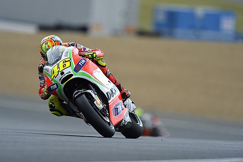 Rossi begab sich auf Grip-Suche: Ducati in Le Mans ohne Haftung
