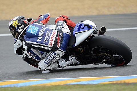 Zwei Mal Reihe zwei für Yamaha: Schwierige Bedingungen in Le Mans