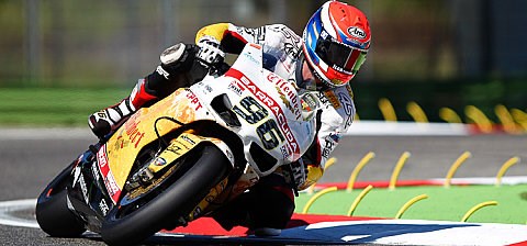 Smrz fährt schnellste Trainingszeit: Melandri mit über zwei Sekunden Rückstand