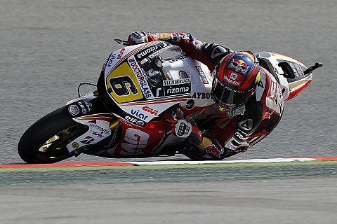 Stefan Bradl rettet sich auf Platz 8: Kampf mit den Reifen