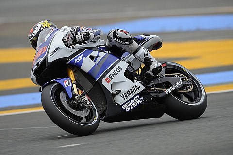 Lorenzo hat die Nase vorn: Yamaha mit deutlicher Dominanz