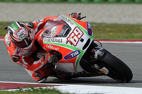 Hayden unglücklich: Rossi suchte nach Verbesserung