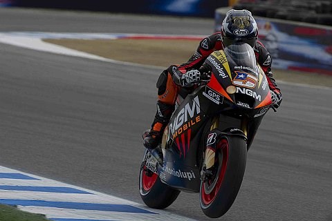 Edwards kam nicht vorwärts: Am Nachmittag die Setup-Mauer getroffen