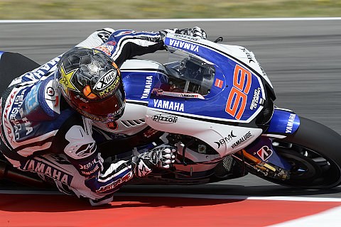 Lorenzo freut sich über die Pole-Position: Gute Pace für Sonntag