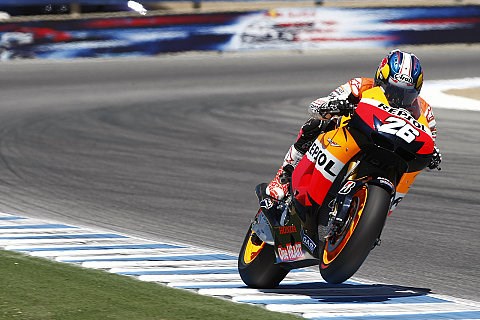 Pedrosa bestimmt zweites Training in Indy: Nur Spies hielt einigermaßen mit