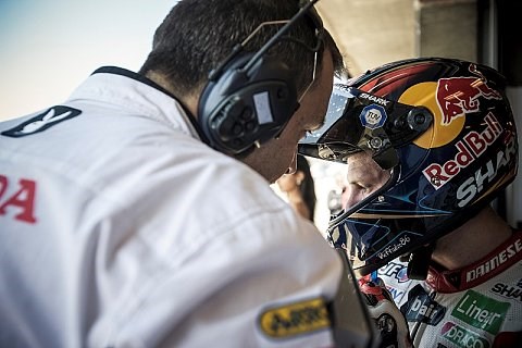 Bradl will sich verbessern: Überhitzung macht Probleme