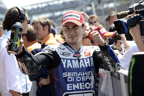 Lorenzo half ein altes Setup: Gut drauf für Sonntag