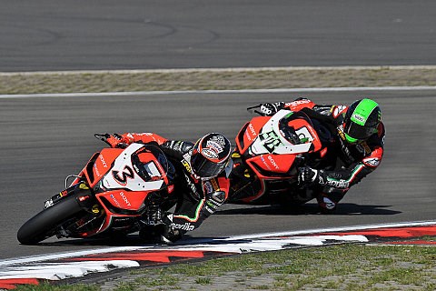 Die Top-4 nach der Superpole: Biaggi mit erste Pole des Jahres