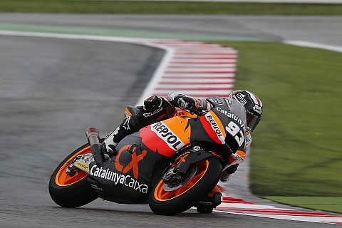 Marquez schafft es auf die Pole: Espargaro stürzt