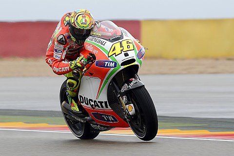 Rossi mit großen Erwartungen nach Motegi: Hayden verletzte sich in Aragon doch