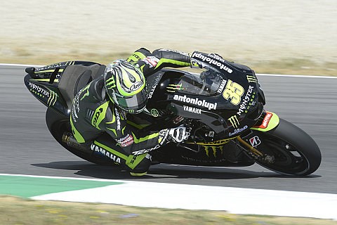 Crutchlow kann Duell mit Bautista nicht beenden: Tech3-Pilot hat keinen Sprit mehr im Tank