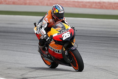 Pedrosa verlangsamte das Chattering: Noch Arbeit für Sonntag