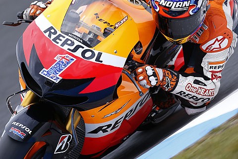 Stoner entschied sich für die Box: Neuer Asphalt mit wenig Verbesserung