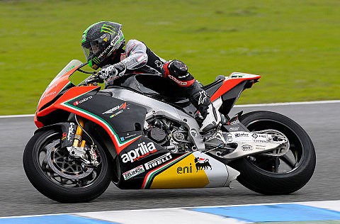 Laverty, Guintoli & Melandri nach Lauf 2: Aprilia sehr reifenschonend