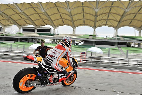 Pedrosa fährt wieder Bestzeit: Marquez nur knapp Zweiter