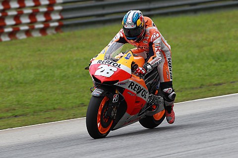 Pedrosa freut sich über den Regen: Marquez lernt viel