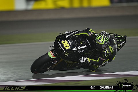 Crutchlow fährt im Warm-Up voran: Barbera schnellster CRT-Fahrer