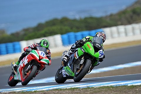 WSS - Erste Saisonpole für Kawasaki: Sofuoglu und Lowes in eigener Liga