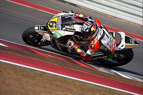 Bradl nutzt Daten vom Test: Stefan Bradl fuhr drittbeste Zeit