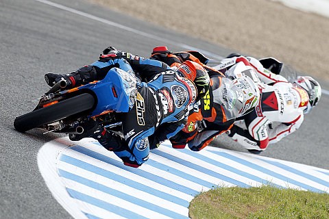 Rins holt trotz Sturz Pole: Spanische erste Reihe