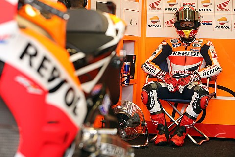 Marquez gibt die Pace im Warm-Up vor: Lorenzo und Pedrosa auf Zwei und Drei