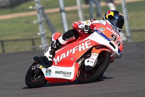 Vinales gewinnt, Folger am Podium: Rins patzt bei Abbruch-Rennen