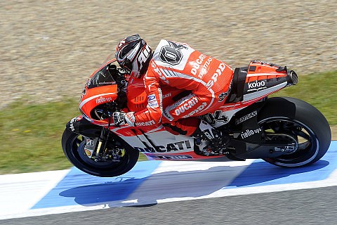 Dovizioso in Spanien unglücklich: Kampf an vielen Fronten