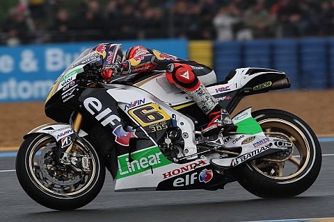 Bradl will ums Podium kämpfen: Knappe Rundenzeiten