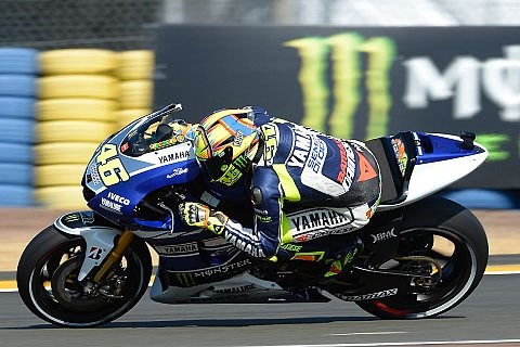 Rossi setzt alles auf ein gutes Yamaha-Ergebnis: Gutes Gefühl am ersten Tag