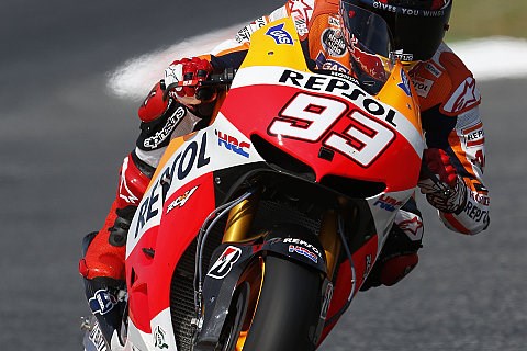 Marquez kommt auch im Nassen zurecht: Pedrosa fehlt der Grip