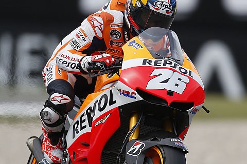 Pedrosa mit Reifenproblemen: Sturz nur knapp abgefangen