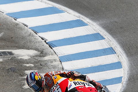 Pedrosa sucht seine Lockerheit: Marquez in Indy voran