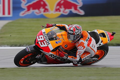 Marquez dominiert weiter: Dritte Bestzeit im dritten Training